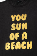 You Sun of a Beach Gold SW Black | T-Shirt - Sun of a Beach