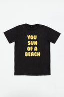 You Sun of a Beach Gold SW Black | T-Shirt - Sun of a Beach