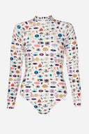 Starry Eyes | Women's Bodysuit - Sun of a Beach