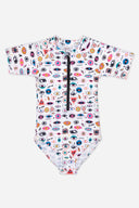Starry Eyes | Girls' Bodysuit - Sun of a Beach