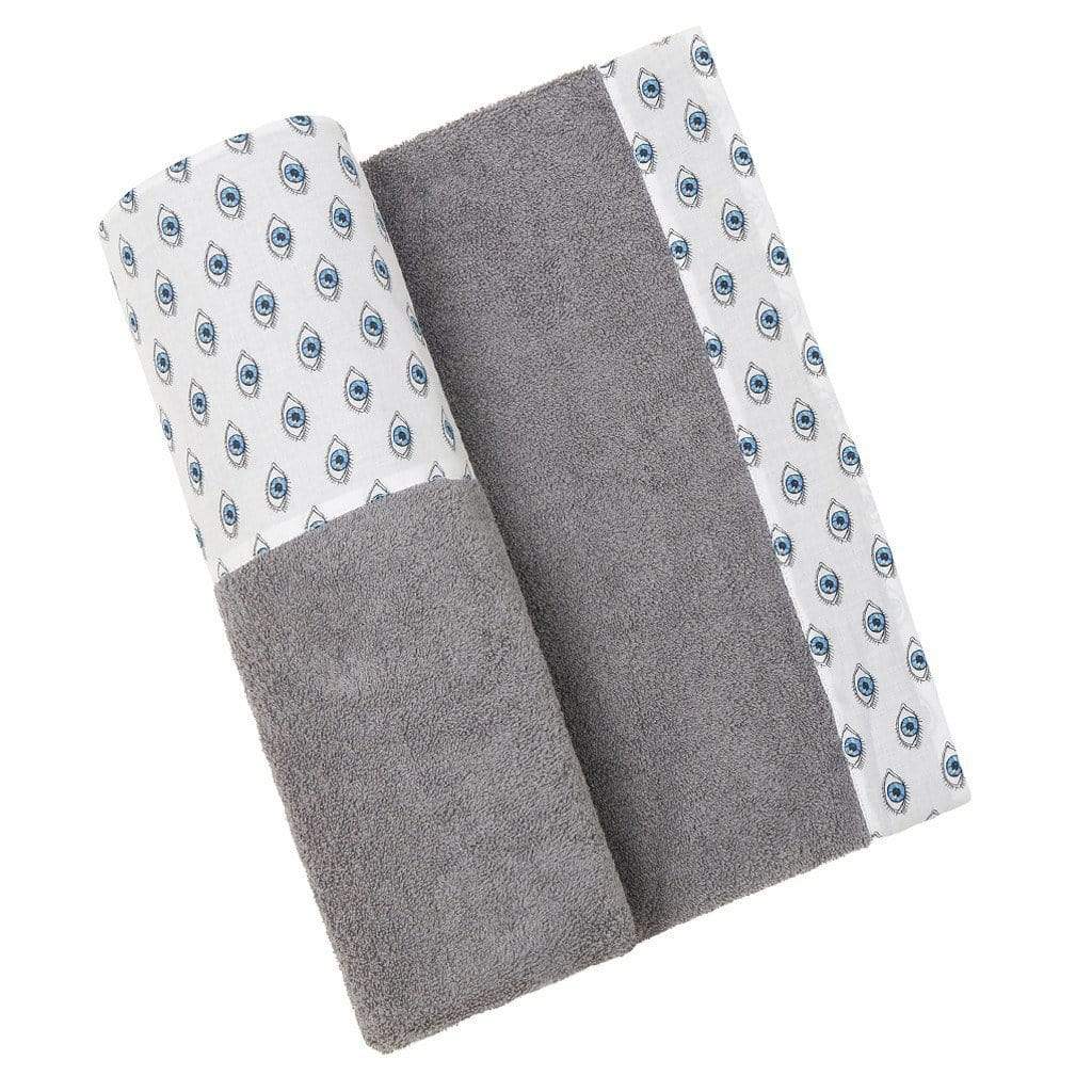 Watch Out Grey Beach Towel Sun of a Beach