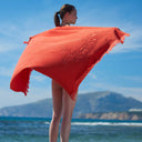 CL Monochrome Beach Towel Default Just Orange | Monochrome Beach Towel